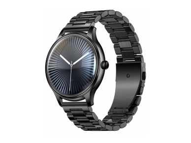 Rel�gio inteligente COLMI L28 (preto + pulseira de a�o preta)