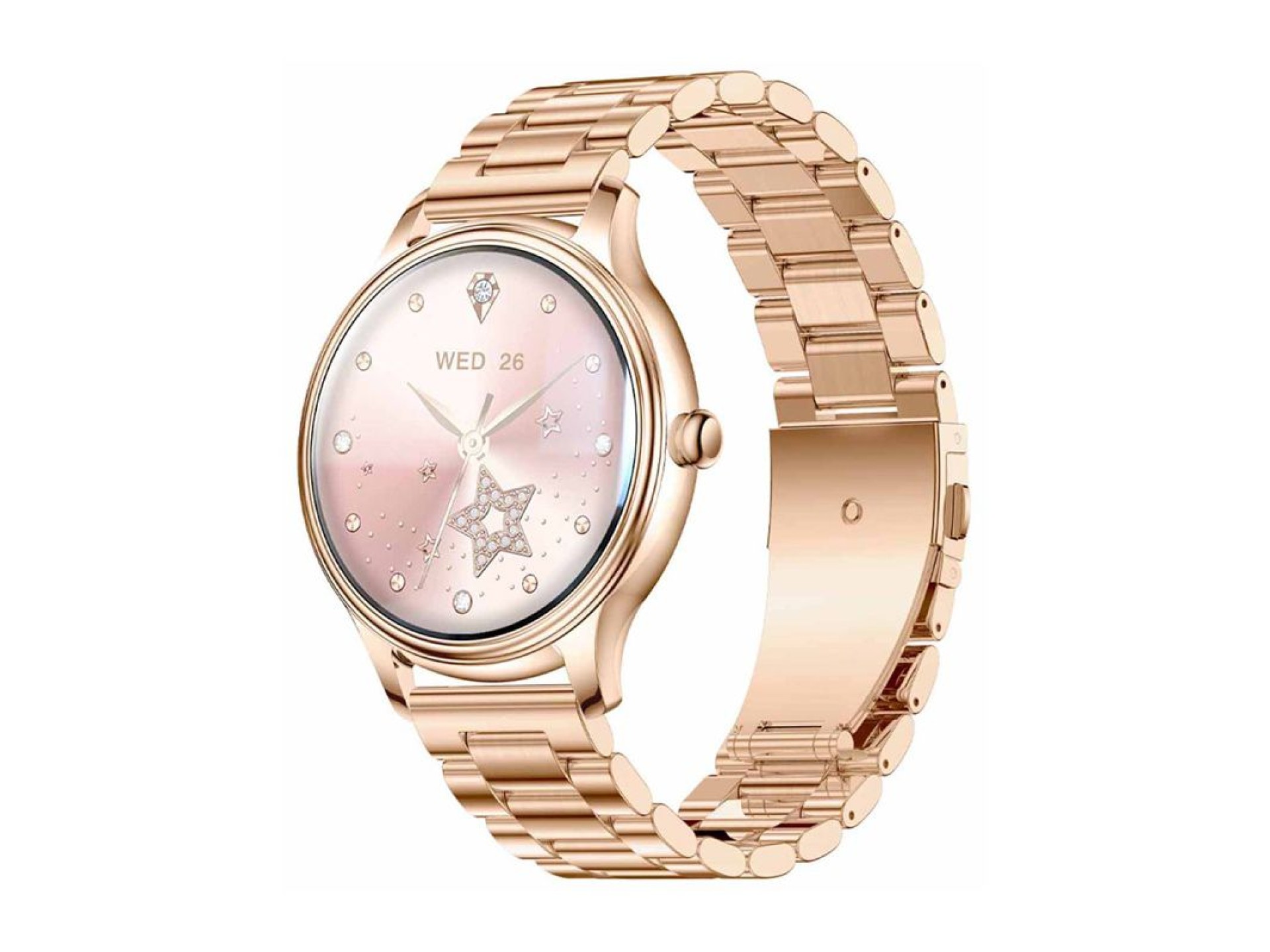 COLMI L28 Smart Watch (Gold + gold steel strap)