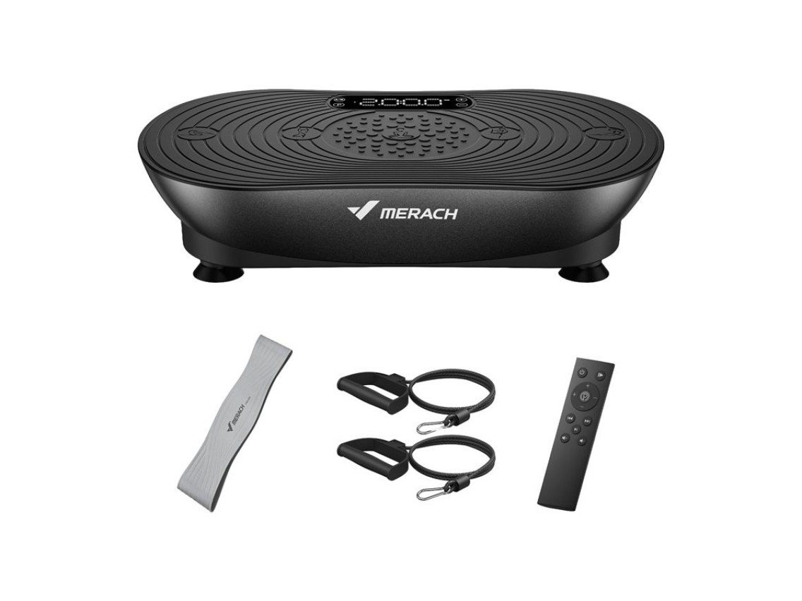 Plataforma vibratoria MERACH MR-2533B1-EU (negra)