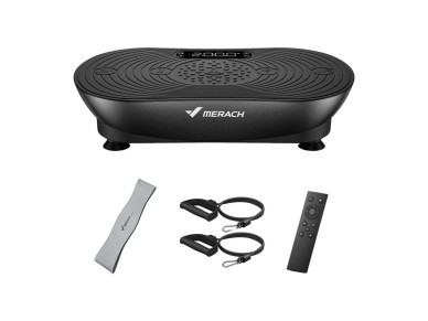 Plataforma vibratoria MERACH MR-2533B1-EU (negra)