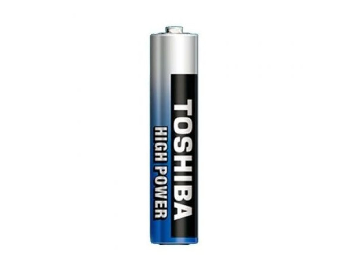 Pack of 4 Toshiba High Power AAA Batteries LR03/ 1.5V/ Alkaline