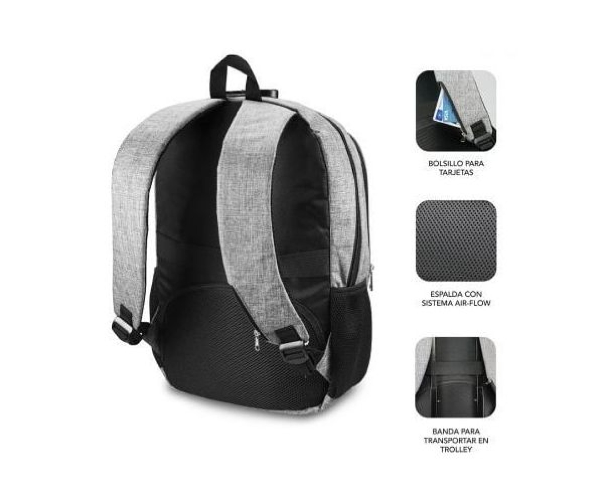 Subblim Urban Lock Backpack for Laptops up to 16