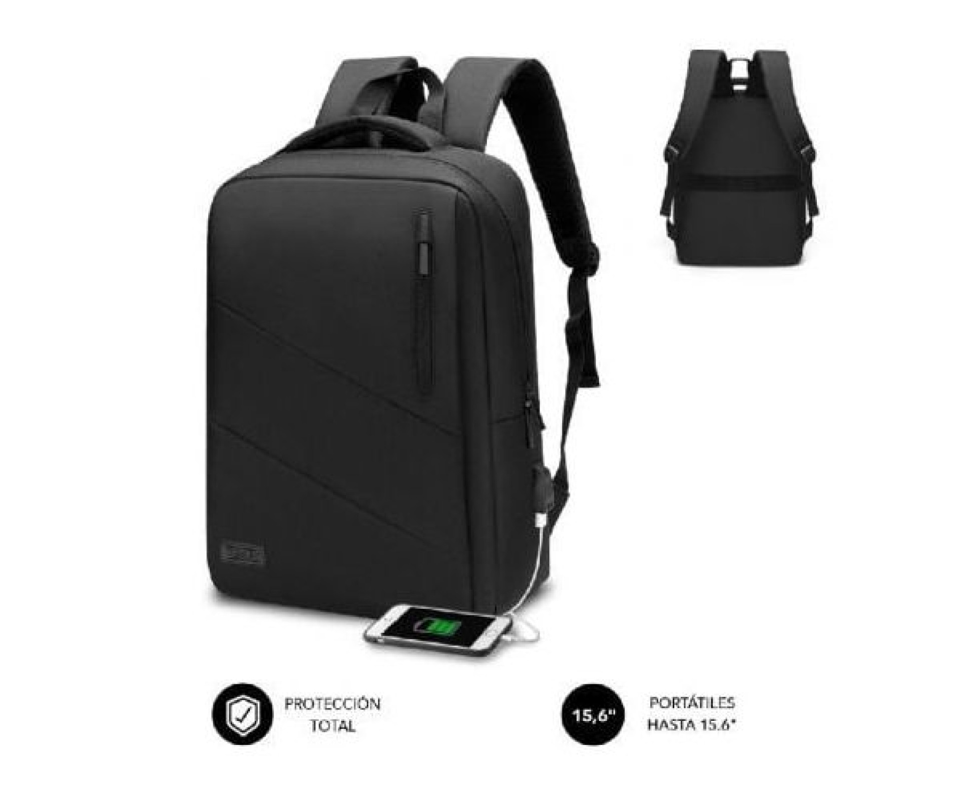 Mochila Subblim City Backpack para Portátiles hasta 15.6