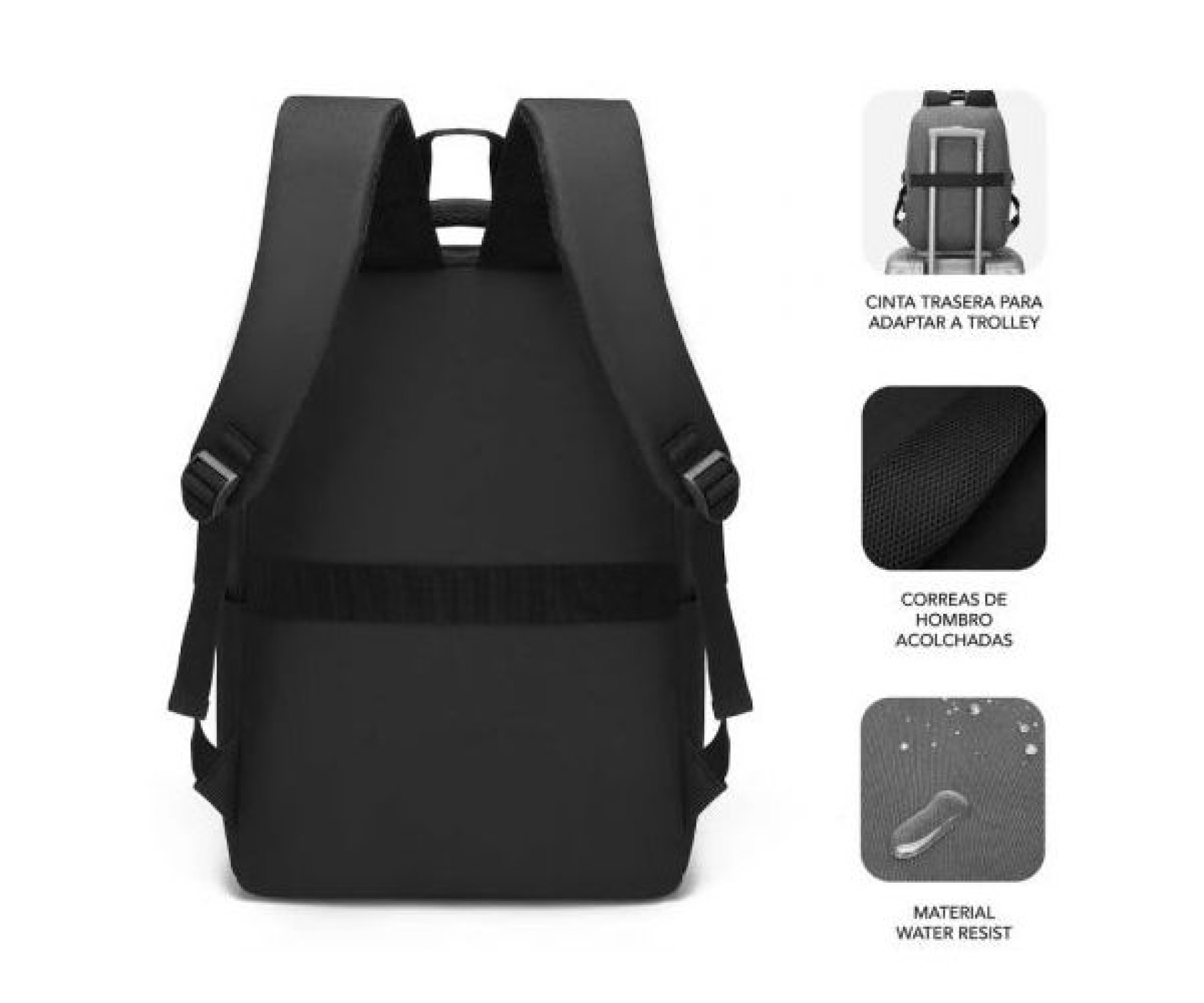 Mochila Subblim City Backpack para Portátiles hasta 15.6