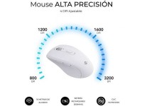 Conjunto de teclado e mouse sem fio Subblim Dual Office Prowave/Branco Conjunto de teclado e mouse sem fio Subblim Dual Office Prowave/Branco