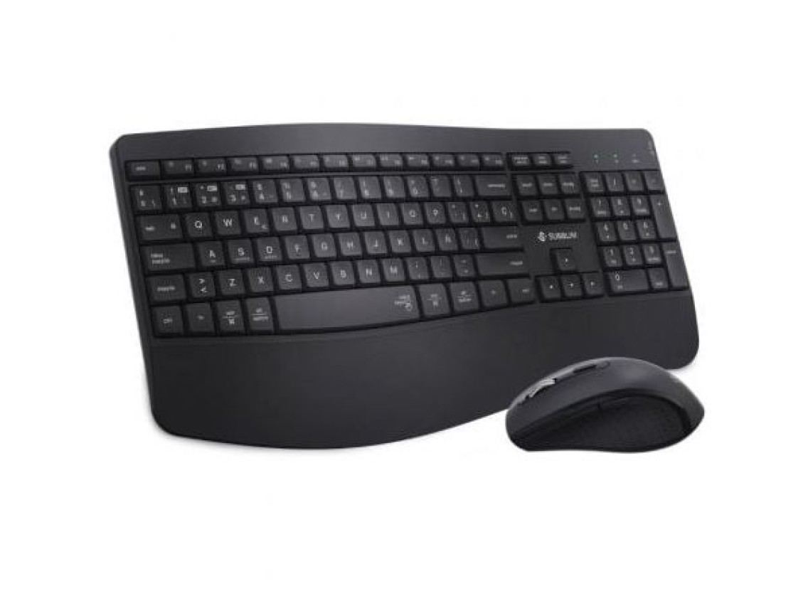 Teclado y Ratón Inalámbrico Subblim Combo Dual Office Prowave/ Negro