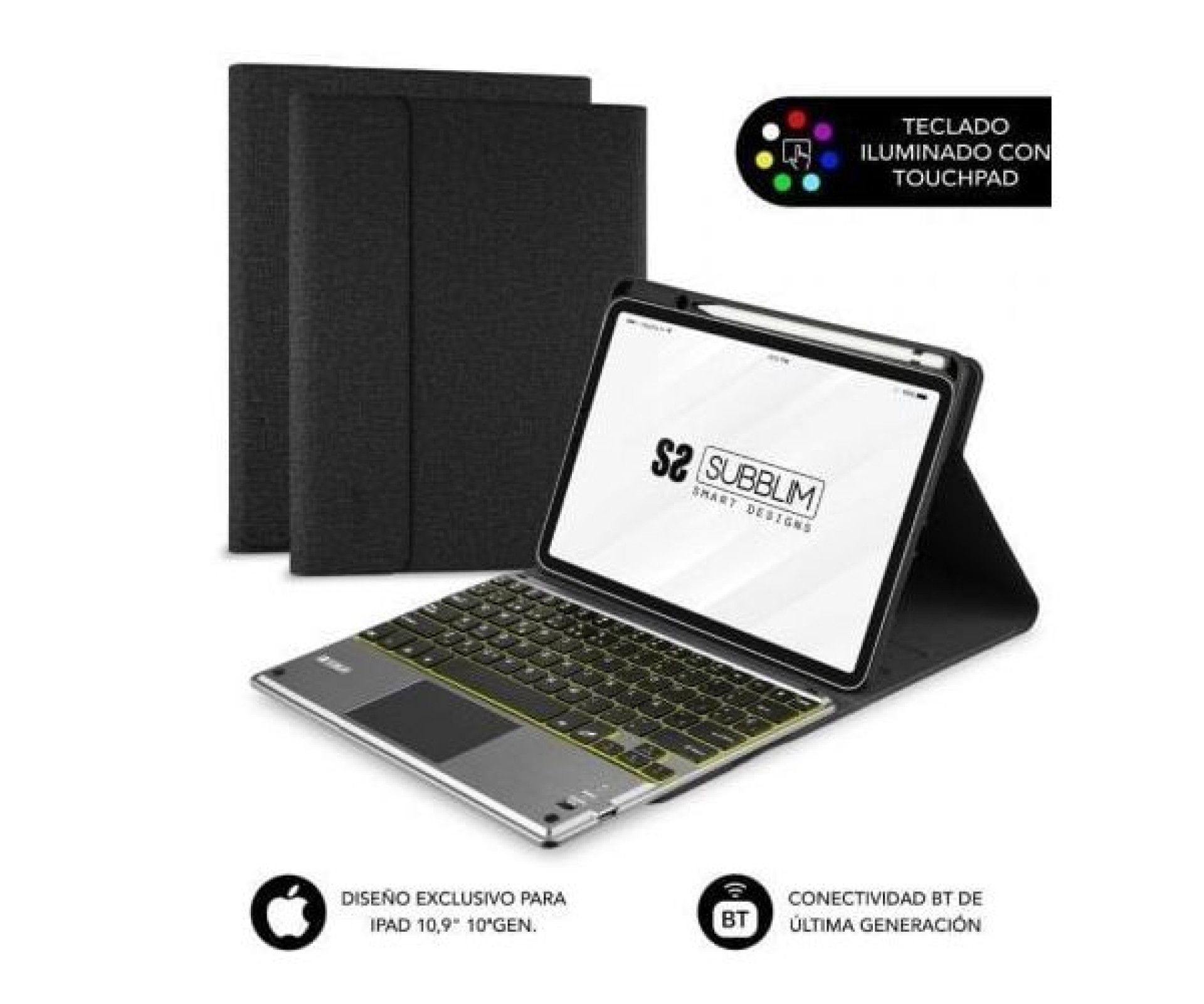 Funda con Teclado Subblim KeyTab Pro BT para Tablet iPad 10.9