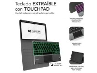 Funda con Teclado Subblim KeyTab Pro BT para Tablet iPad 10.9" 10a Gen/ Negra Funda con Teclado Subblim KeyTab Pro BT para Tablet iPad 10.9" 10a Gen/ Negra