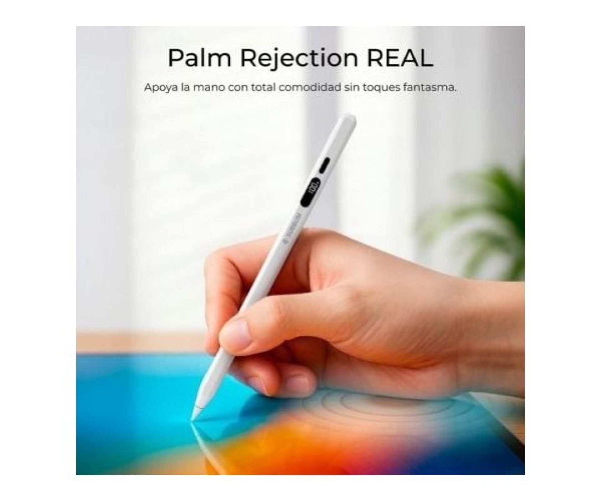 Lápiz Electrónico Subblim NoteFlow Pen para iPad/ Blanco
