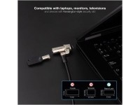 TooQ TQCLKC0045-G/ 1.5m Nano Type Security Cable for Laptops