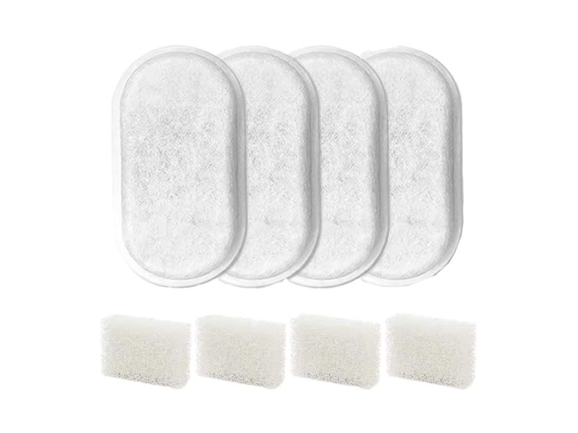 Filtros para fuente/bebedero 2L ROJECO 4 uds.