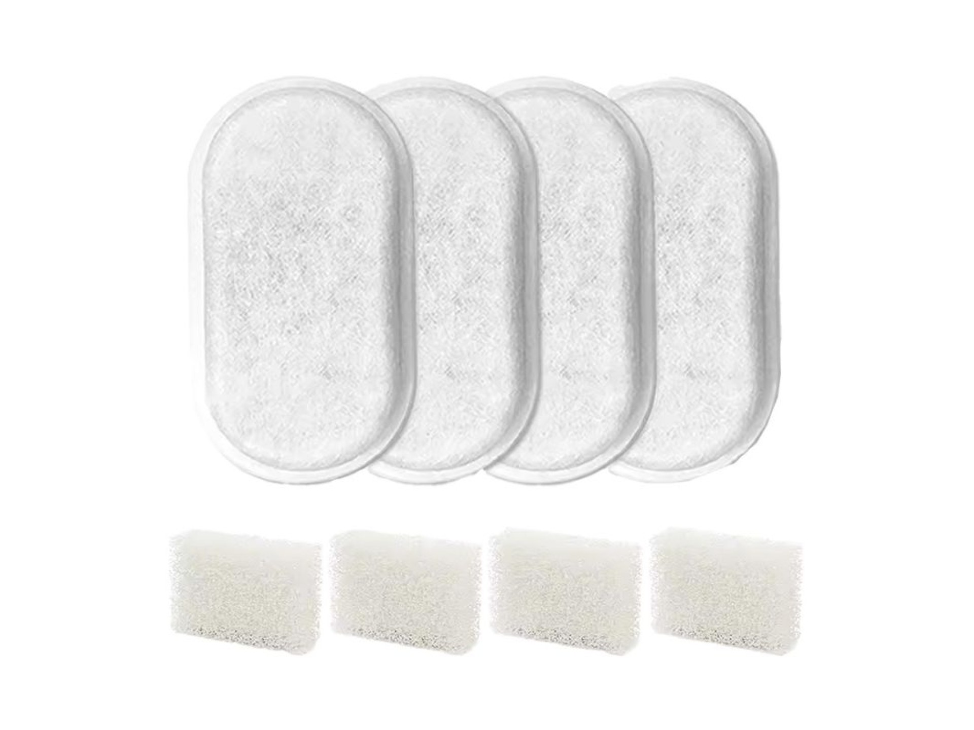 Filtros para fuente/bebedero 2L ROJECO 4 uds.