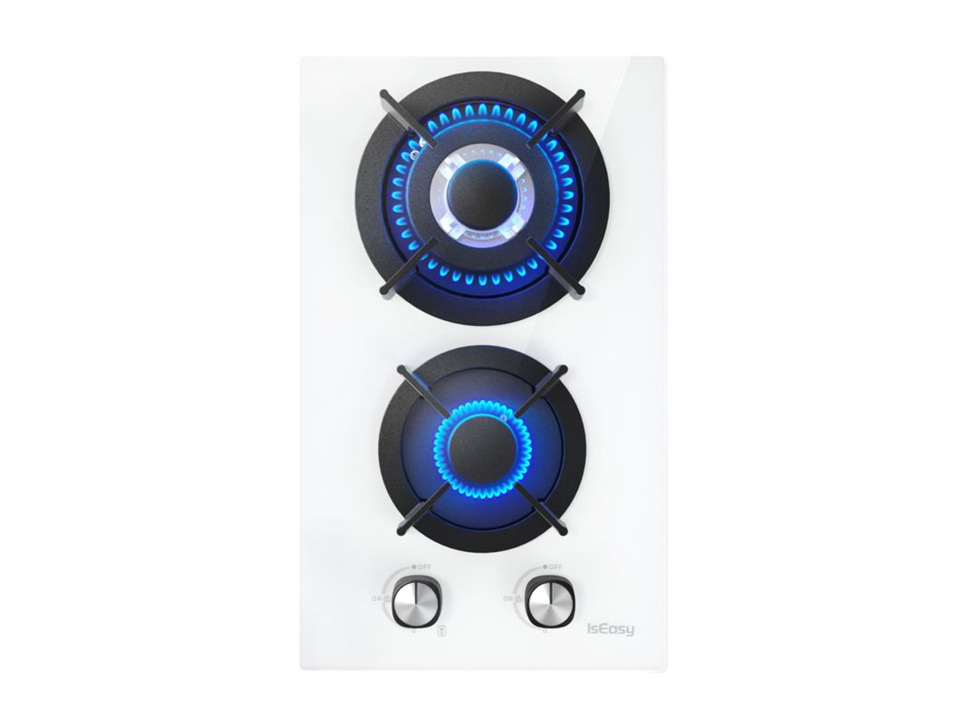 ISEASY MGBG-312A gas hob, 2 burners (white)