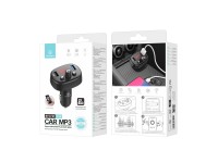 Techancy FM Car Transmitter Black TE0864, ??3.1a, 2 USB Ports, MP3 Player, Compatible with 12v-24v V Techancy FM Car Transmitter Black TE0864, ??3.1a, 2 USB Ports, MP3 Player, Compatible with 12v-24v V