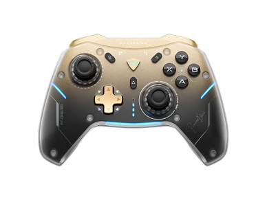 Mando inal�mbrico Machenike G5Pro Premium Edition con estaci�n de carga - Negro y dorado