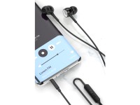 Techancy In-Ear Headphones with Black Wires 1.2m TD8057, 3.5mm Jack Compatible with Mobile Phones/PC Techancy In-Ear Headphones with Black Wires 1.2m TD8057, 3.5mm Jack Compatible with Mobile Phones/PC