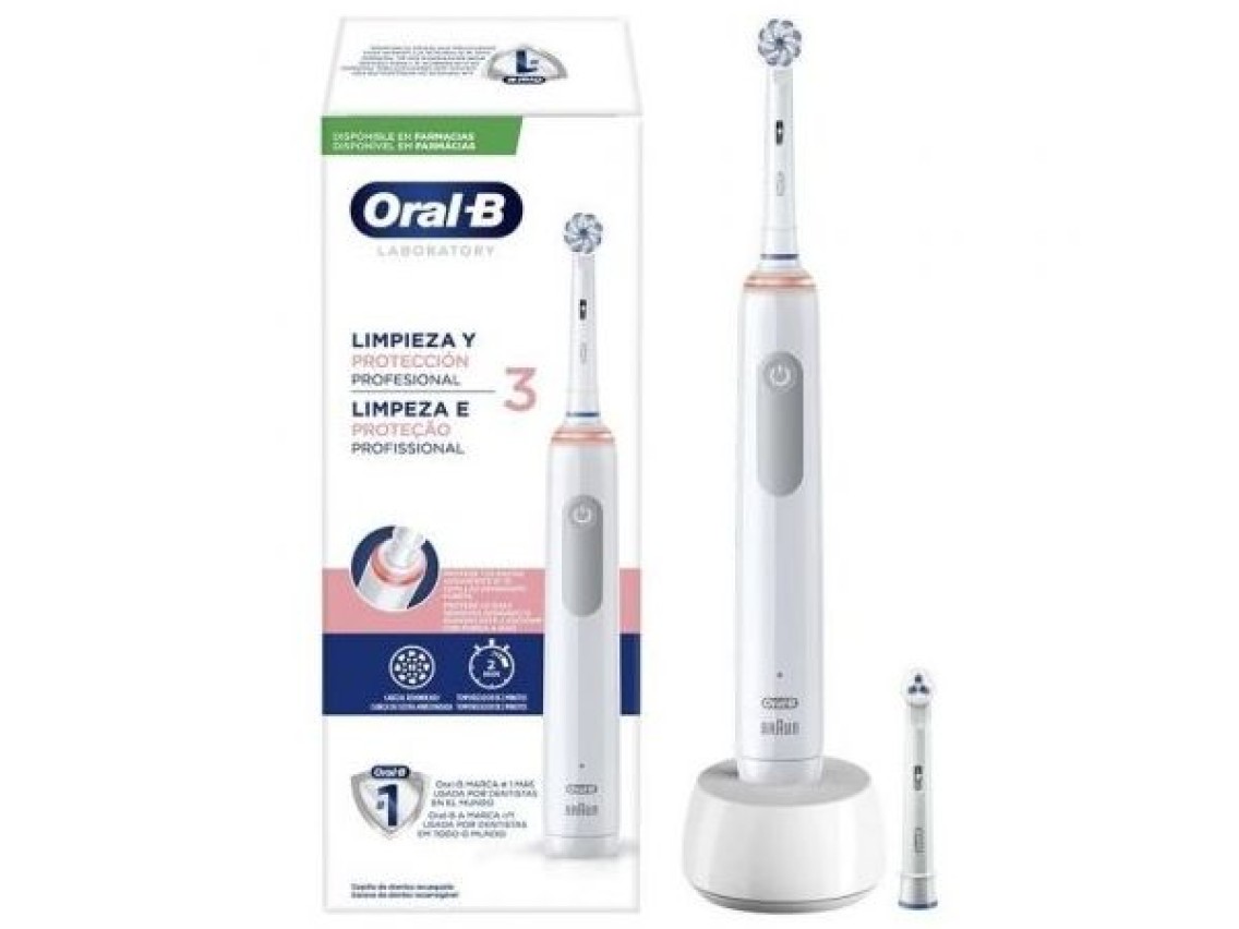 Oral-B Laboratory Professional Toothbrush 3/ Includes 1 Replacement Brush