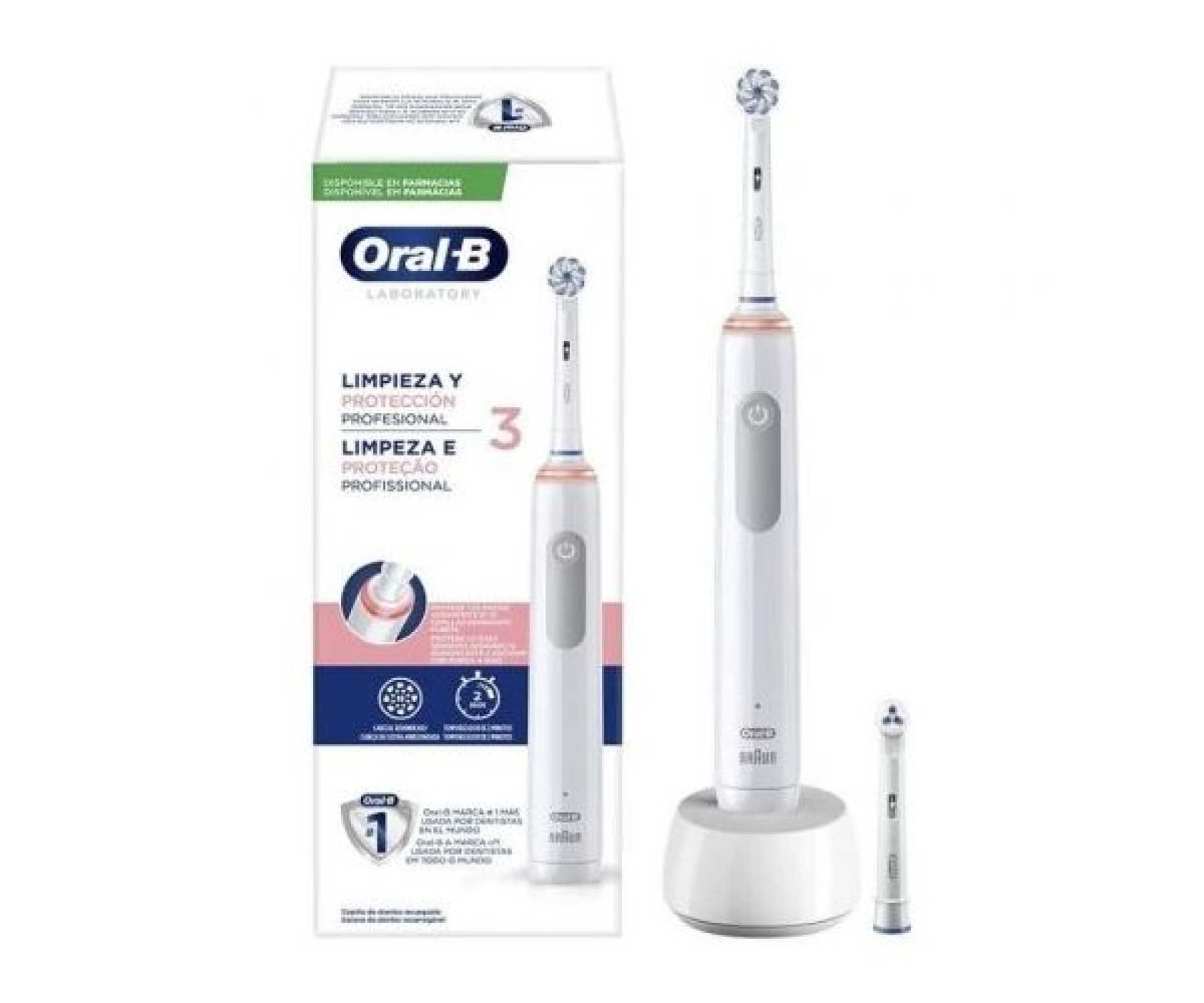 Oral-B Laboratory Professional Toothbrush 3/ Includes 1 Replacement Brush