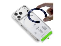 Tech-Protect MMP-210 MagSafe 2-Pack Magnetic Ring - Silver / Navy Blue