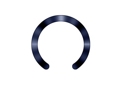Tech-Protect MMP-210 MagSafe 2-Pack Magnetic Ring - Silver / Navy Blue