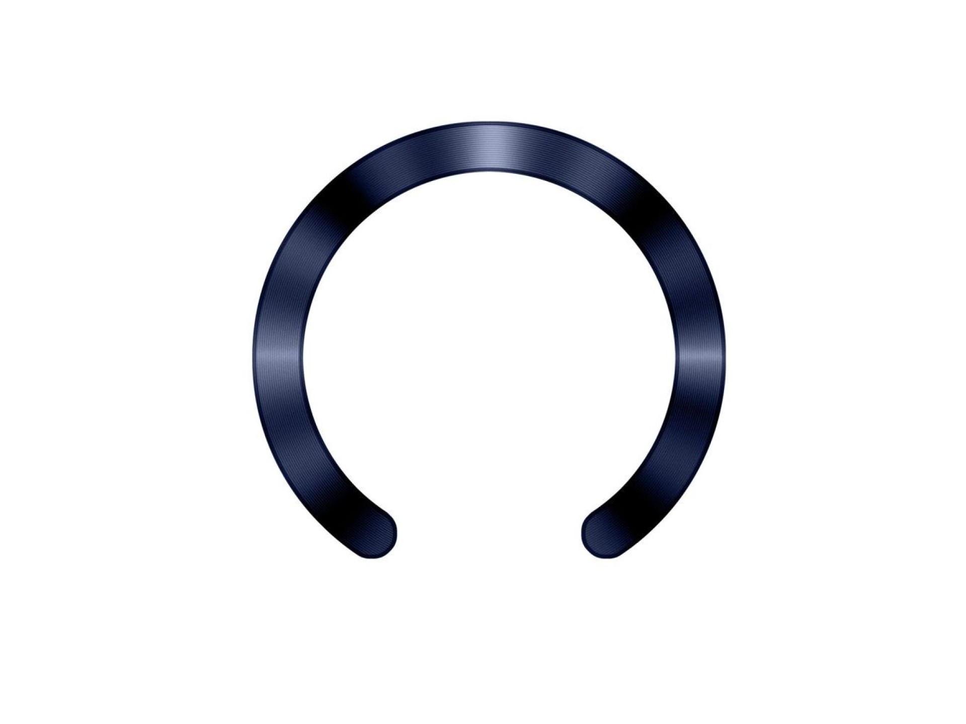Tech-Protect MMP-210 MagSafe 2-Pack Magnetic Ring - Silver / Navy Blue