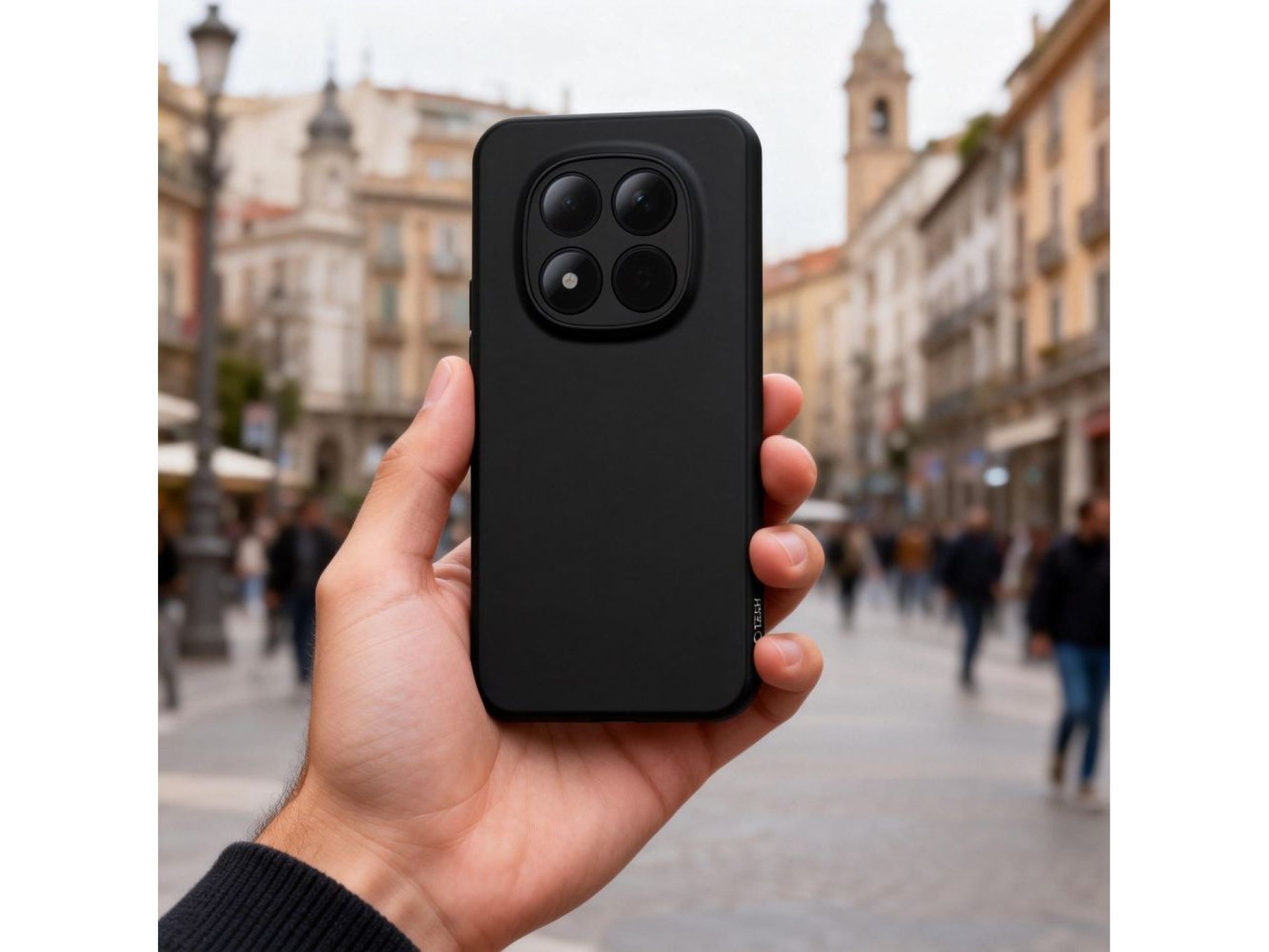 Funda Tech-Protect Icon para Xiaomi Redmi Note 15 Pro 5G - Negra