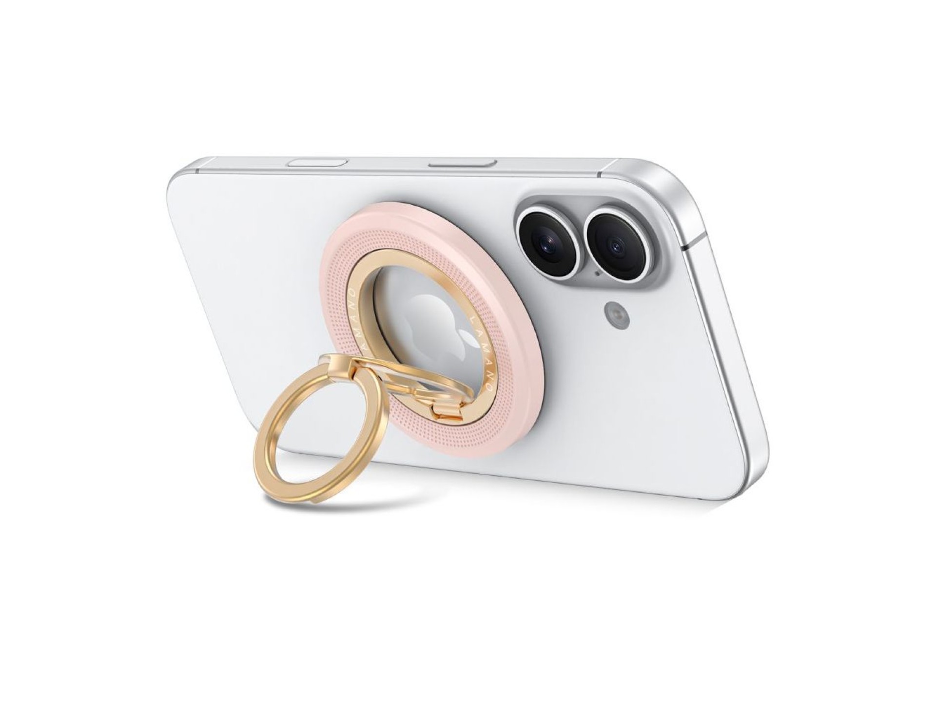 Soporte magnético para teléfono Tech-Protect MMR700 Lamano MagSafe - Oro rosa