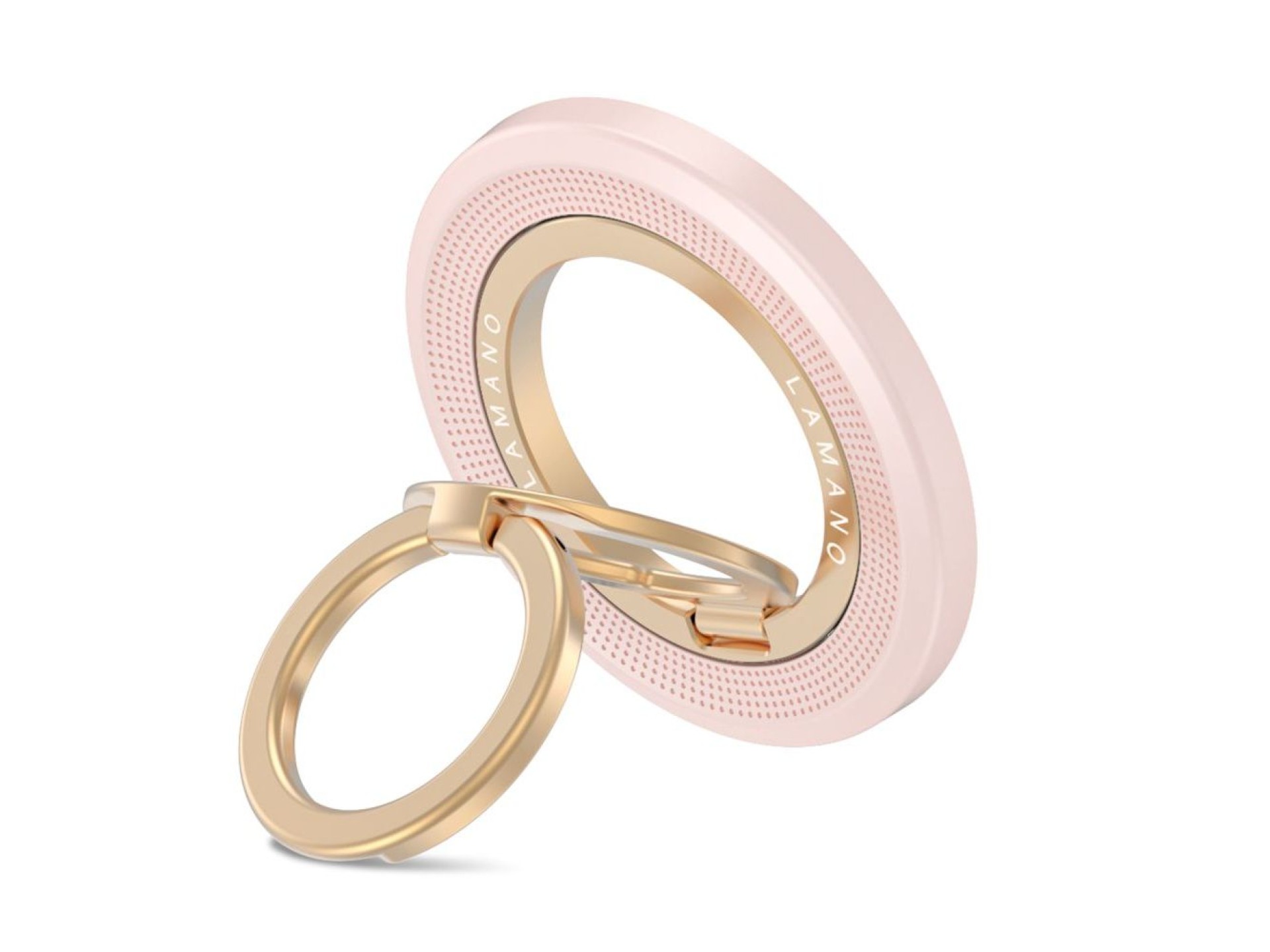 Soporte magnético para teléfono Tech-Protect MMR700 Lamano MagSafe - Oro rosa
