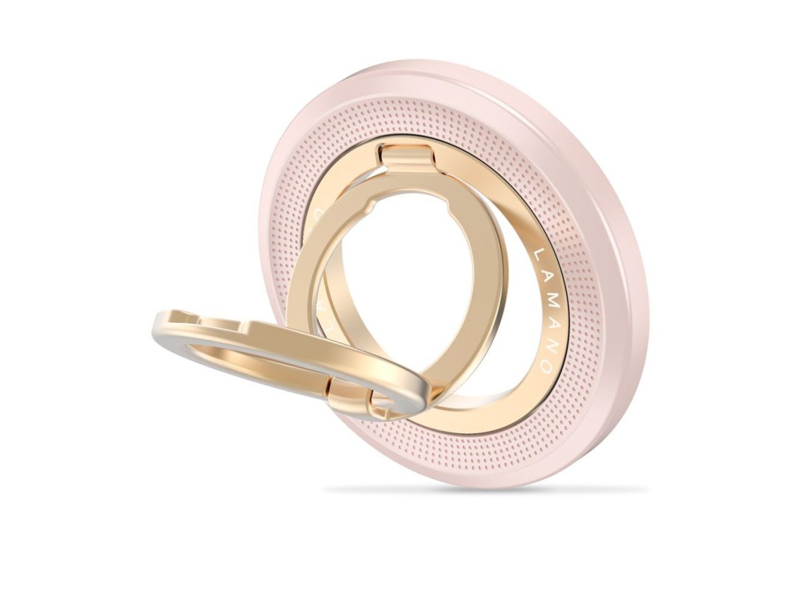 Soporte magnético para teléfono Tech-Protect MMR700 Lamano MagSafe - Oro rosa