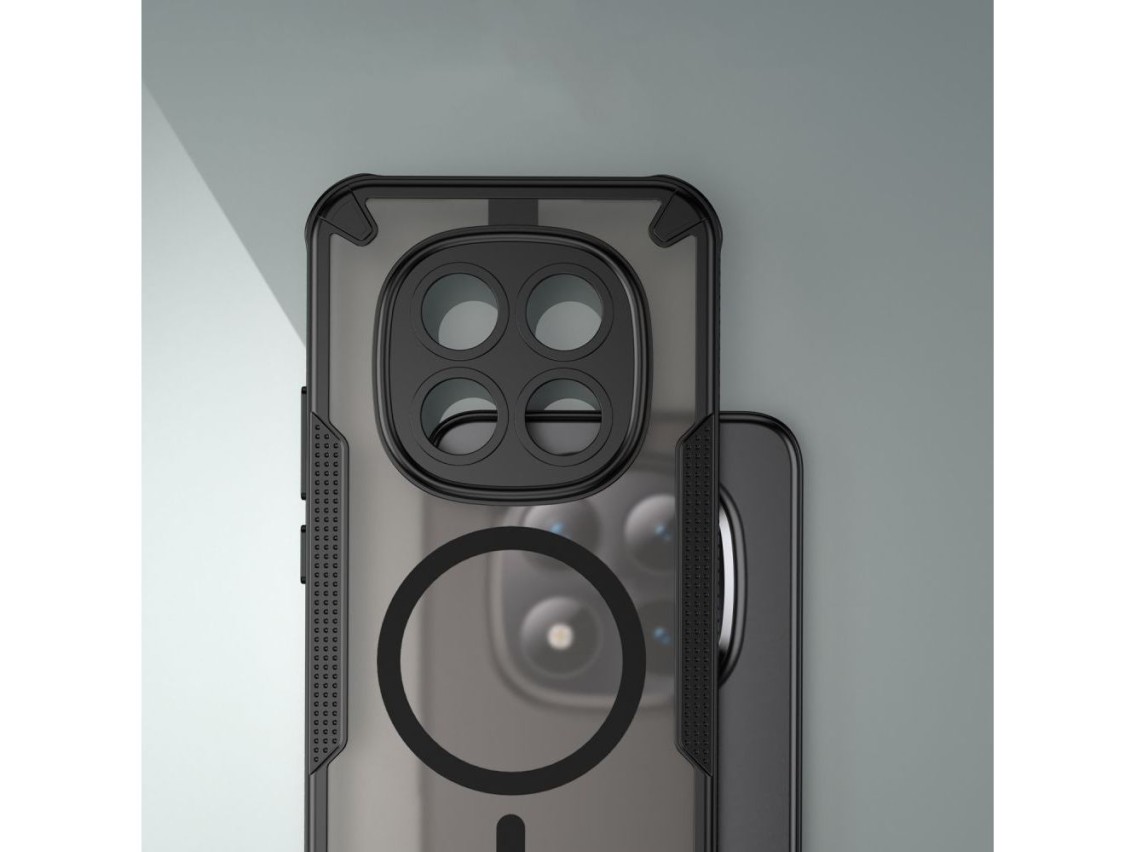 Tech-Protect Rugged Shield MagSafe case for Xiaomi Poco M8 Pro / Xiaomi Redmi Note 15 Pro+ 5G - blac