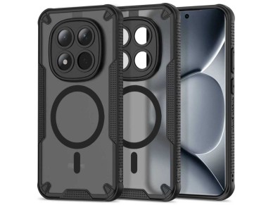 Tech-Protect Rugged Shield MagSafe case for Xiaomi Poco M8 Pro / Xiaomi Redmi Note 15 Pro+ 5G - blac