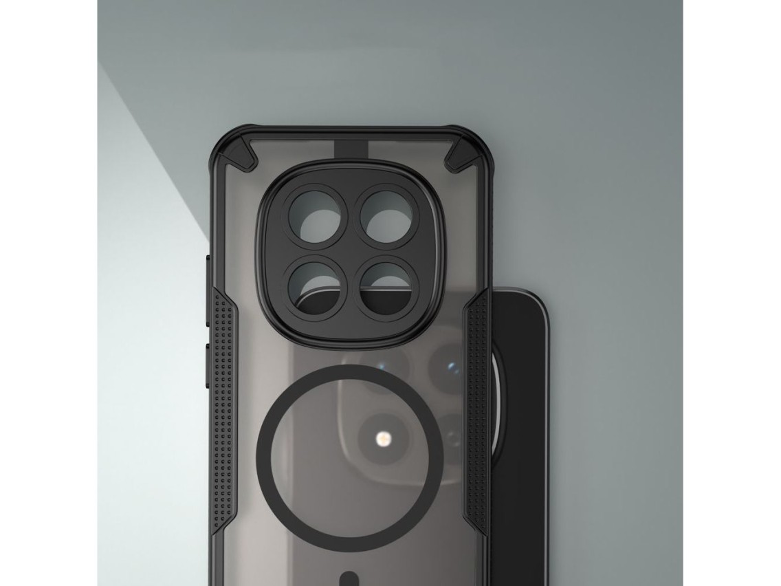 Funda MagSafe Tech-Protect Rugged Shield para Xiaomi Redmi Note 15 Pro 5G - Negra
