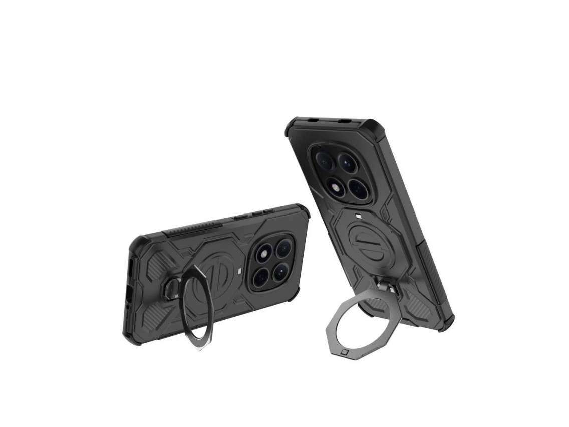 Tech-Protect TacticStand MagSafe Case for Xiaomi Redmi Note 15 Pro 5G - Black
