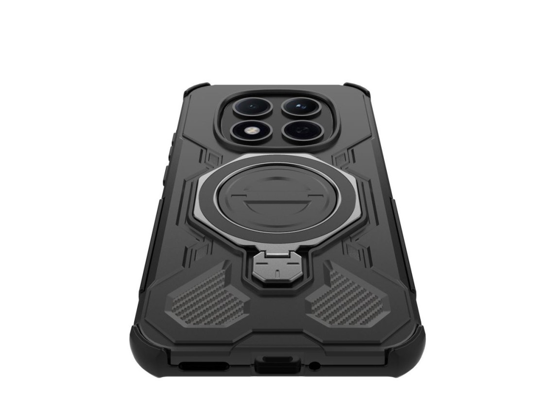 Tech-Protect TacticStand MagSafe Case for Xiaomi Redmi Note 15 Pro 5G - Black