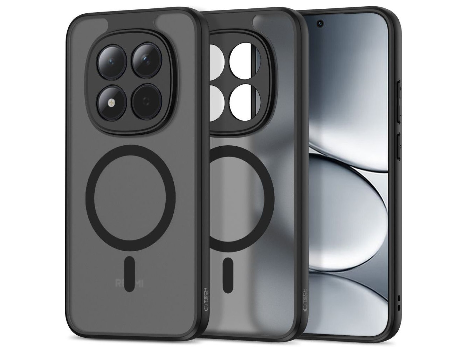 Capa Tech-Protect MagMat MagSafe para Xiaomi Redmi Note 15 Pro 5G - preta