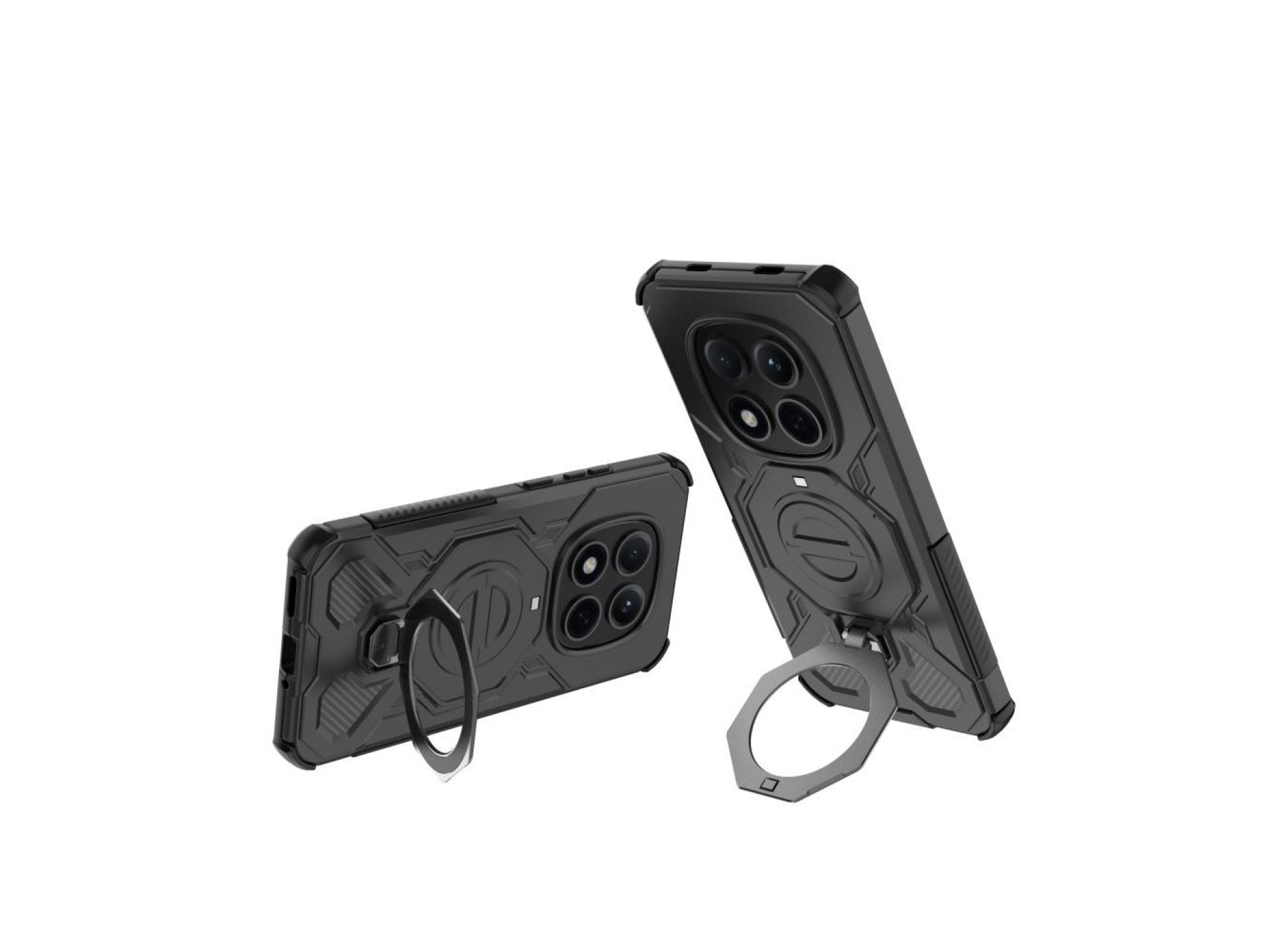 Tech-Protect TacticStand MagSafe Case for Xiaomi Redmi Note 15 Pro 5G - Black