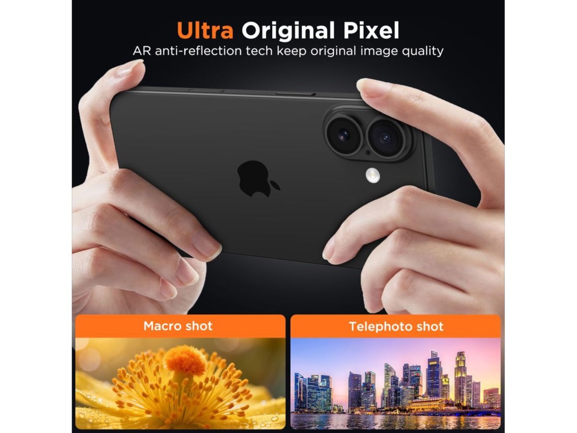 Tech-Protect Camfull Fit+ Camera Cover for iPhone 17
