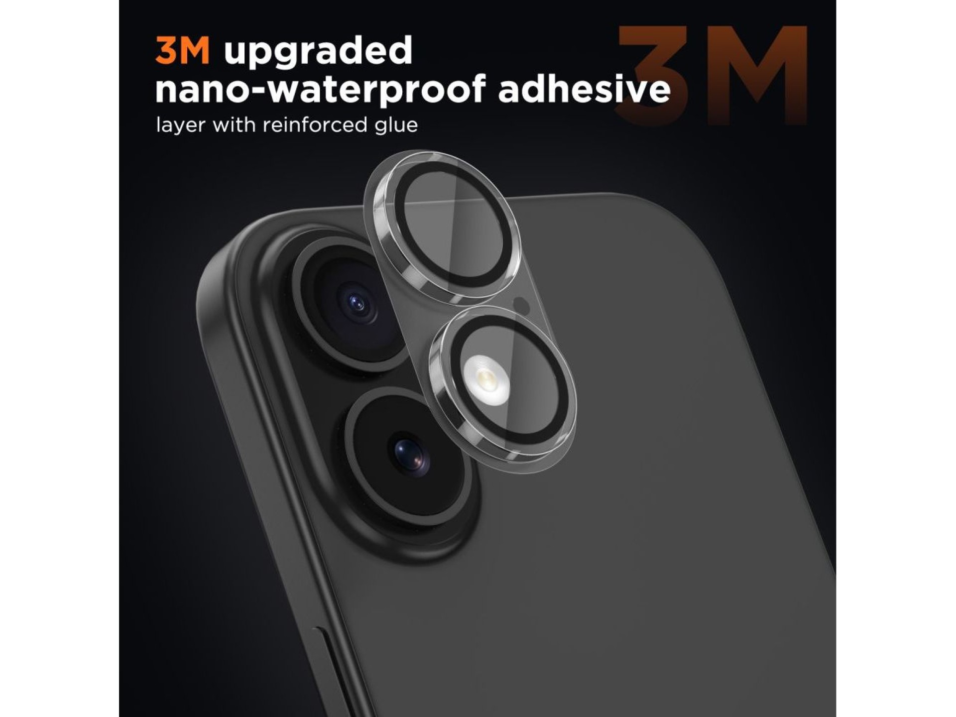 Tech-Protect Camfull Fit+ Camera Cover for iPhone 17