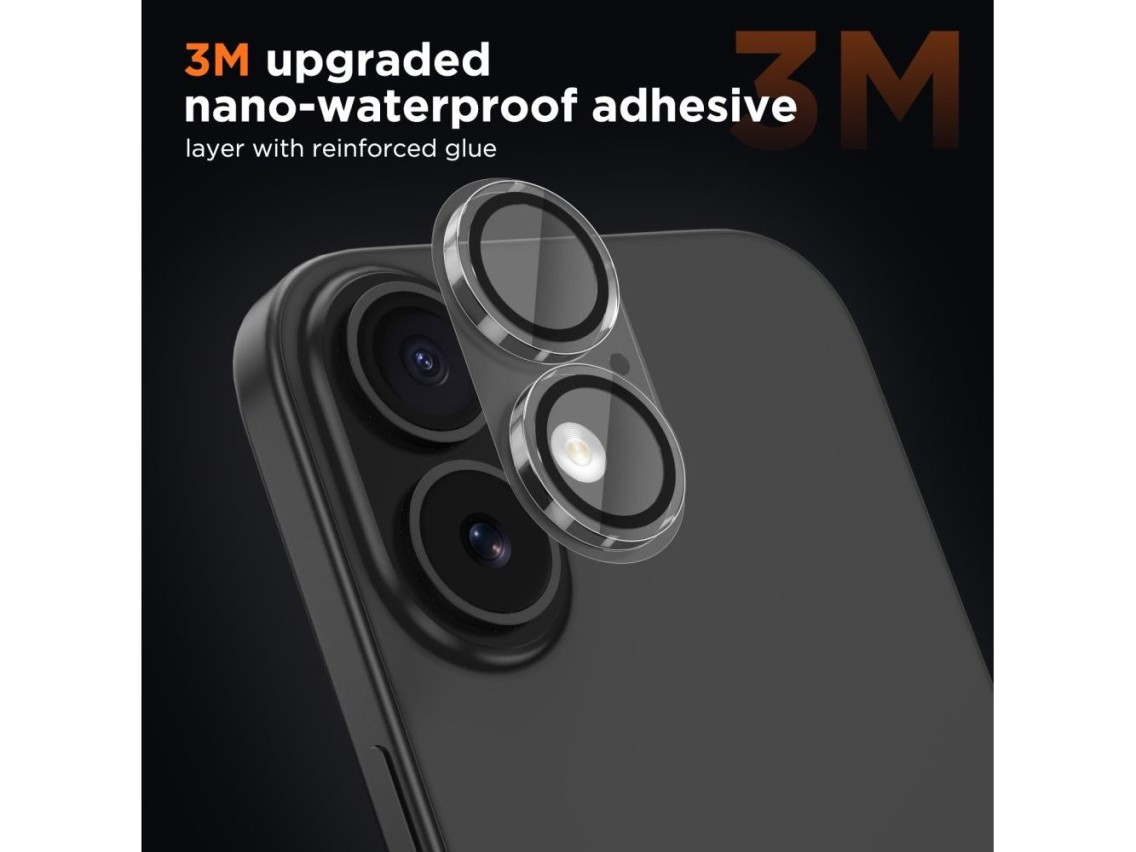 Tech-Protect Camfull Fit+ Camera Cover for iPhone 17