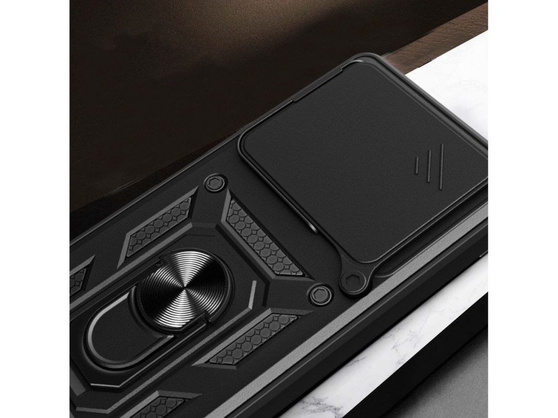 Capa Tech-Protect CamShield Pro para Xiaomi Poco M8 Pro / Redmi Note 15 Pro+ 5G - Preta