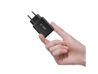 Tech-Protect NCA65W-GAN 3-Port 65W Wall Charger - Black Tech-Protect NCA65W-GAN 3-Port 65W Wall Charger - Black