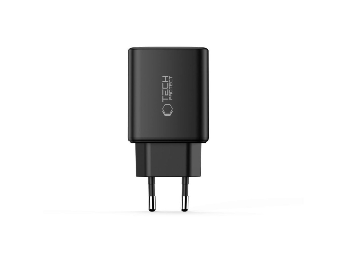 Tech-Protect NCA65W-GAN 3-Port 65W Wall Charger - Black