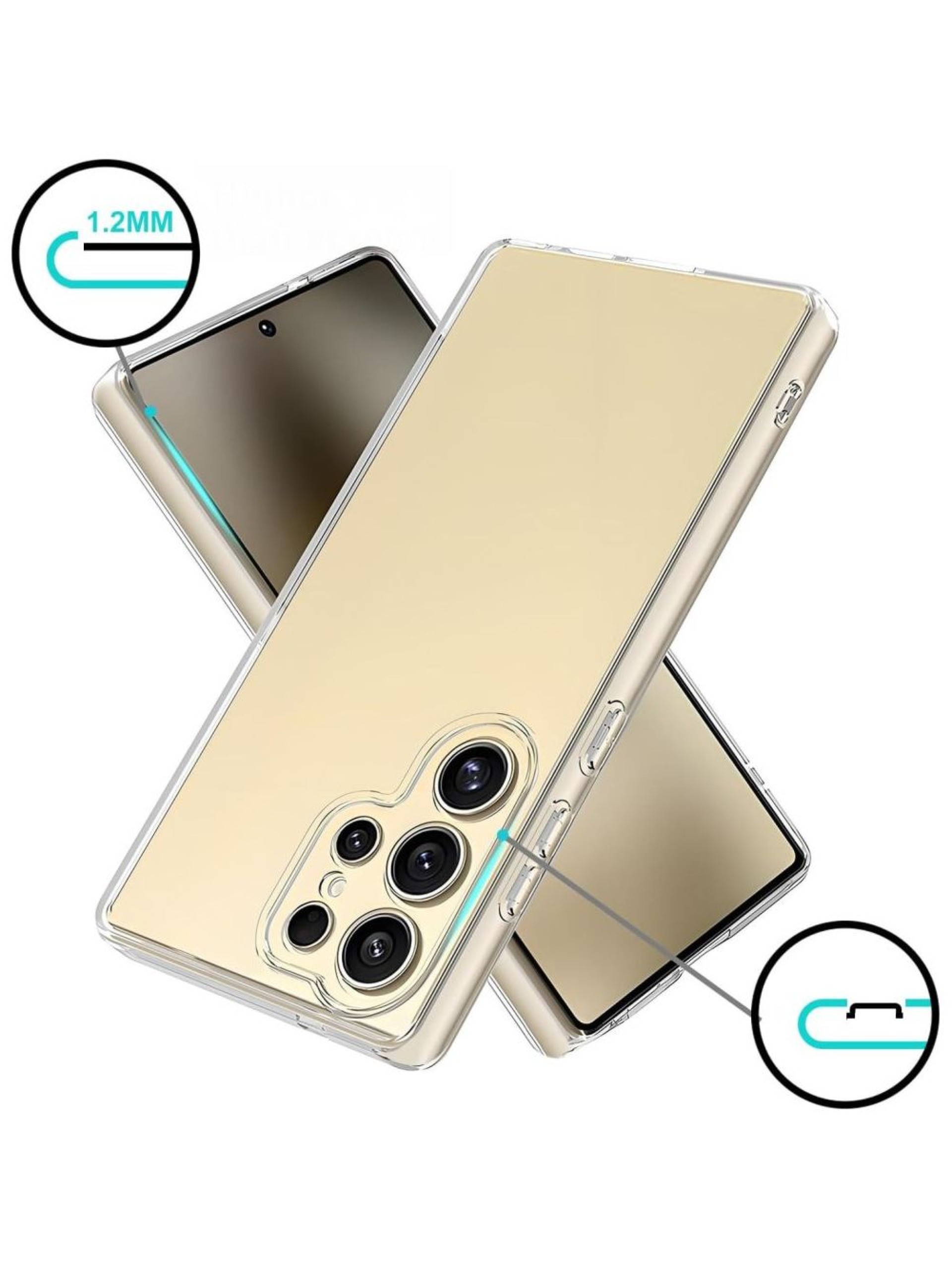 Funda Tech-Protect FlexAir para Samsung Galaxy S26 Ultra - Transparente