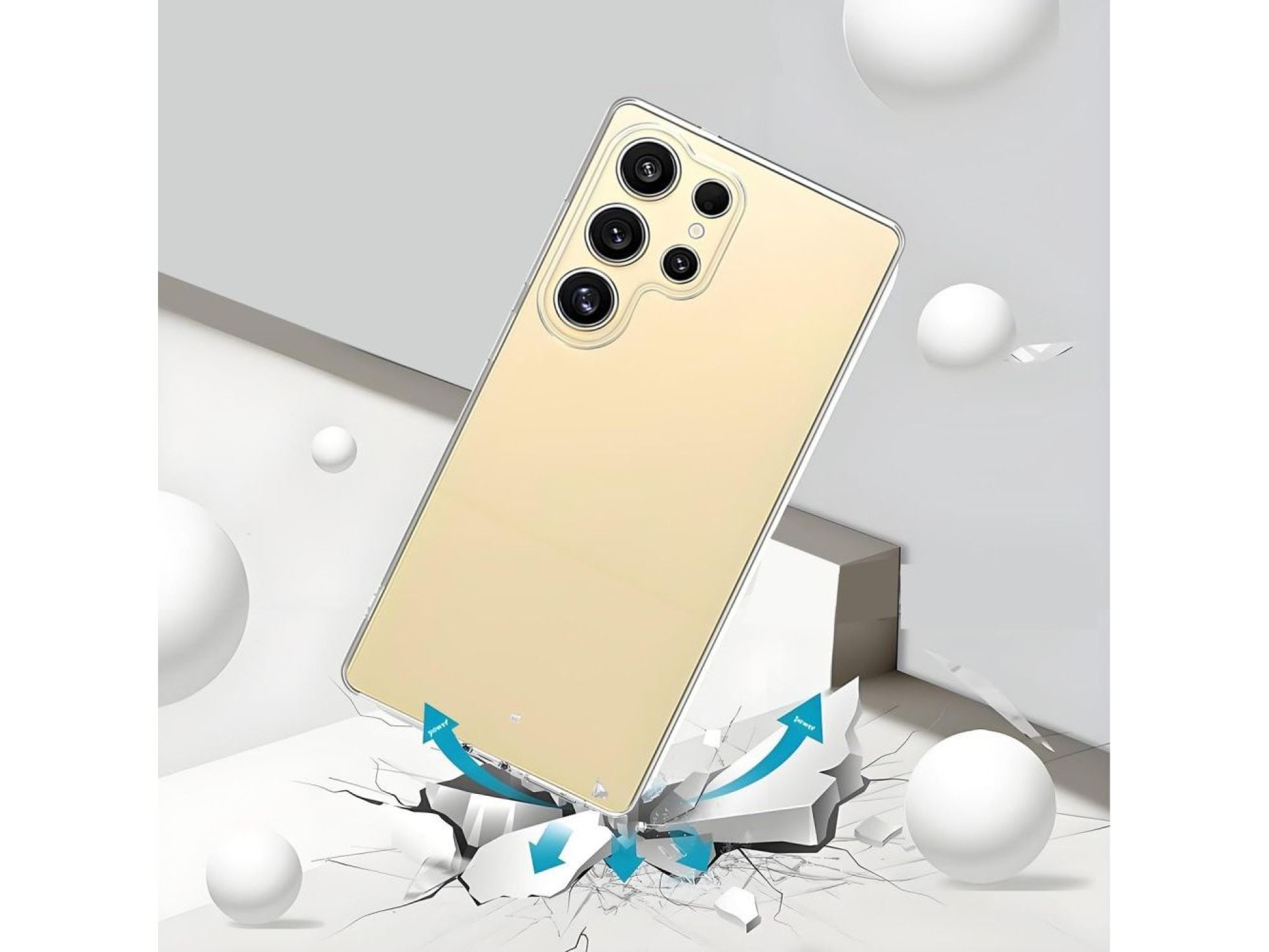 Funda Tech-Protect FlexAir para Samsung Galaxy S26 Ultra - Transparente
