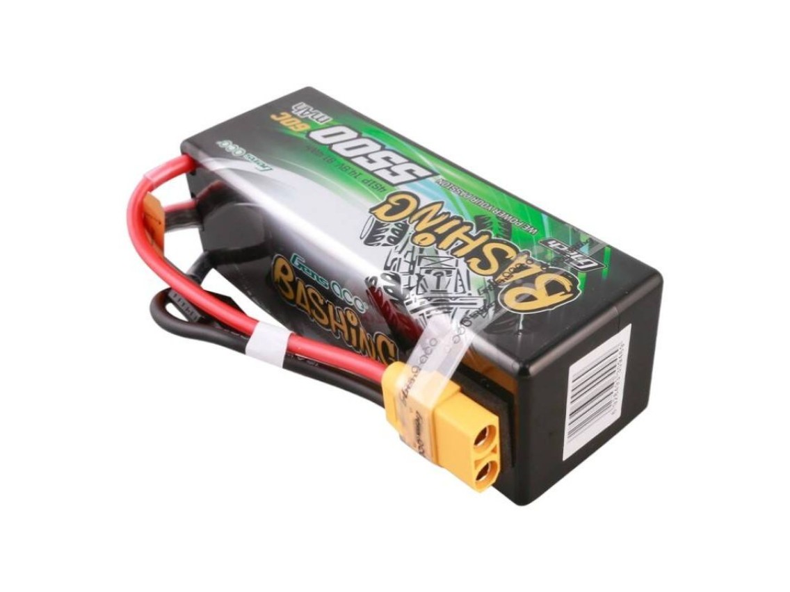 Bateria Lipo Gens ace G-Tech 5500mAh 4S1P 14.8V 60C HardCase para carros RC
