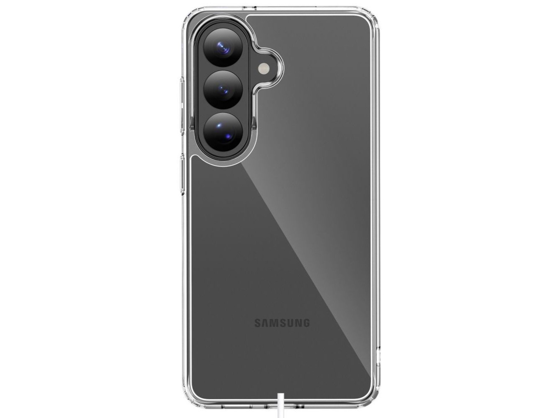 Tech-Protect FlexAir Hybrid Case for Samsung Galaxy S26+ - Clear