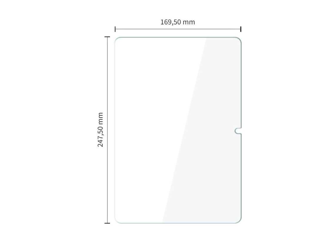 Tech-Protect Glass Fit+ 2-Pack Tempered Glass for Xiaomi iPad 7 / 7 Pro / 8 / 8 Pro 11.2"