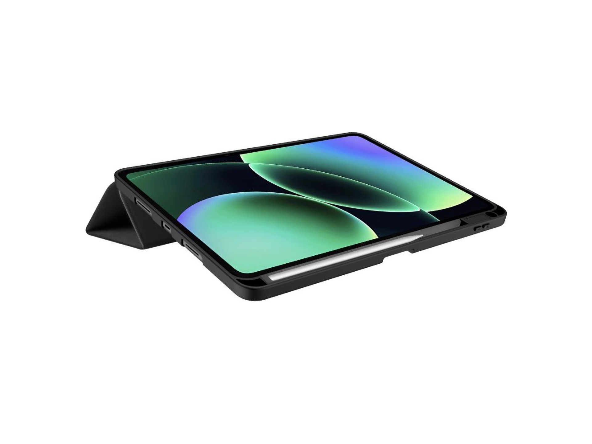 Capa com Caneta Tech-Protect SmartCase para Xiaomi Pad 7 / 7 Pro / 8 / 8 Pro 11.2 - Preta