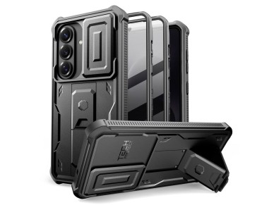 Capa Tech-Protect Kevlar Cam+ para Samsung Galaxy S26 - Preta