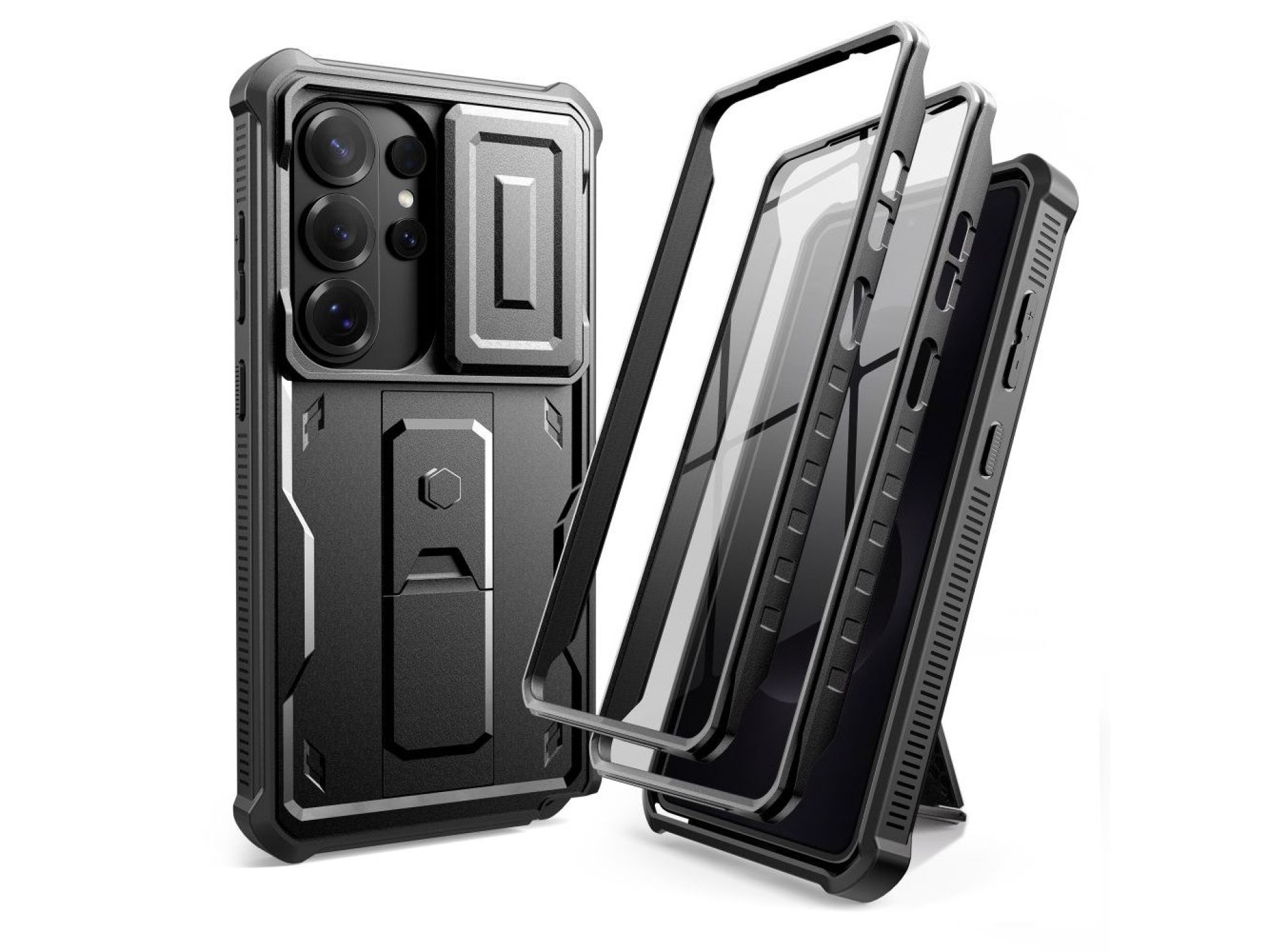 Capa Tech-Protect Kevlar Cam+ para Samsung Galaxy S26 Ultra - Preta